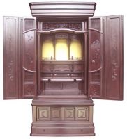 25号　紫檀　稲の沢　三千堂オリジナル仏壇　国産品（H1730×W862×D700）